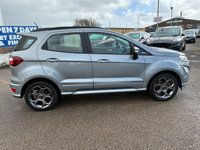 USED 2023 72 FORD ECOSPORT 1.0T EcoBoost GPF ST-Line SUV 5dr Petrol Manual Euro 6 (s/s) (125 ps) 1 OWNER FROM NEW* SAT NAV* PARKING SENSORS* REVERSE CAMERA* CRUISE CONTROL* AUTO START / STOP* TRACTION CONTROL* SPEED ASSIST* 6 SPEED* AIR CON* HEATED WINDSCREEN* BLUETOOTH PHONE AND AUDIO* DAB*USB* APPLE CARPLAY* ANDROID AUTO
