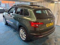 USED 2018 18 SKODA KAROQ 2.0 TDI Edition SUV 5dr Diesel DSG 4WD Euro 6 (s/s) (150 ps)+PRIVATE REG INCLUDED+2 KEYS+1 FORMER KEEPER+MEDIA+FSH 8 STAMPS+PANORAMIC SUNROOF+NAV+4 WHEEL DRIVE+FULL LEATHER SEATS+BLUETOOTH+PRIVACY+CLIMATE+CRUISE+19