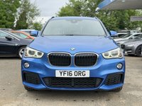 USED 2016 16 BMW X1 2.0 20d M Sport SUV 5dr Diesel Auto xDrive Euro 6 (s/s) (190 ps) THIS CAR COMES WITH 6 MONTHS WARRANTY , BREAKDOWN COVER & RECOVERY + GREAT EXAMPLE OF AUTOMATIC CAR + NAVIGATION SYSTEM + BLUETOOTH CONNECTION + DAB RADIO + USB CONNECTION + FRONT AND REAR SENSORS + FULL  LEATHER TRIM  + FRONT HEATED SEATS + CRUISE CONTROL + DUAL CLIMATE CONTROL + PRIVACY GLASS + 18 INCH ALLOY WHEELS + AUTO START STOP + TRACTION CONTROL + DAY TIME RUNNING LIGHTS + KEY LESS START + LUMBAR SUPPORT + FULL LEATEHER STITCHED STEERING WHEEL + FRONT ARMS REST + HEAD LIGHTS ADJUSTER +