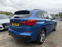 USED 2016 16 BMW X1 2.0 20d M Sport SUV 5dr Diesel Auto xDrive Euro 6 (s/s) (190 ps) THIS CAR COMES WITH 6 MONTHS WARRANTY , BREAKDOWN COVER & RECOVERY + GREAT EXAMPLE OF AUTOMATIC CAR + NAVIGATION SYSTEM + BLUETOOTH CONNECTION + DAB RADIO + USB CONNECTION + FRONT AND REAR SENSORS + FULL  LEATHER TRIM  + FRONT HEATED SEATS + CRUISE CONTROL + DUAL CLIMATE CONTROL + PRIVACY GLASS + 18 INCH ALLOY WHEELS + AUTO START STOP + TRACTION CONTROL + DAY TIME RUNNING LIGHTS + KEY LESS START + LUMBAR SUPPORT + FULL LEATEHER STITCHED STEERING WHEEL + FRONT ARMS REST + HEAD LIGHTS ADJUSTER +