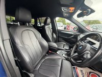 USED 2016 16 BMW X1 2.0 20d M Sport SUV 5dr Diesel Auto xDrive Euro 6 (s/s) (190 ps) THIS CAR COMES WITH 6 MONTHS WARRANTY , BREAKDOWN COVER & RECOVERY + GREAT EXAMPLE OF AUTOMATIC CAR + NAVIGATION SYSTEM + BLUETOOTH CONNECTION + DAB RADIO + USB CONNECTION + FRONT AND REAR SENSORS + FULL  LEATHER TRIM  + FRONT HEATED SEATS + CRUISE CONTROL + DUAL CLIMATE CONTROL + PRIVACY GLASS + 18 INCH ALLOY WHEELS + AUTO START STOP + TRACTION CONTROL + DAY TIME RUNNING LIGHTS + KEY LESS START + LUMBAR SUPPORT + FULL LEATEHER STITCHED STEERING WHEEL + FRONT ARMS REST + HEAD LIGHTS ADJUSTER +