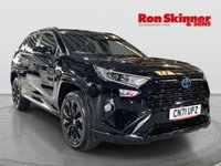 USED 2021 71 TOYOTA RAV4 2.5 VVT-h Black Edition SUV 5dr Petrol Hybrid CVT 4WD Euro 6 (s/s) (222 ps) 