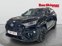 USED 2021 71 TOYOTA RAV4 2.5 VVT-h Black Edition SUV 5dr Petrol Hybrid CVT 4WD Euro 6 (s/s) (222 ps) 
