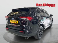 USED 2021 71 TOYOTA RAV4 2.5 VVT-h Black Edition SUV 5dr Petrol Hybrid CVT 4WD Euro 6 (s/s) (222 ps) 