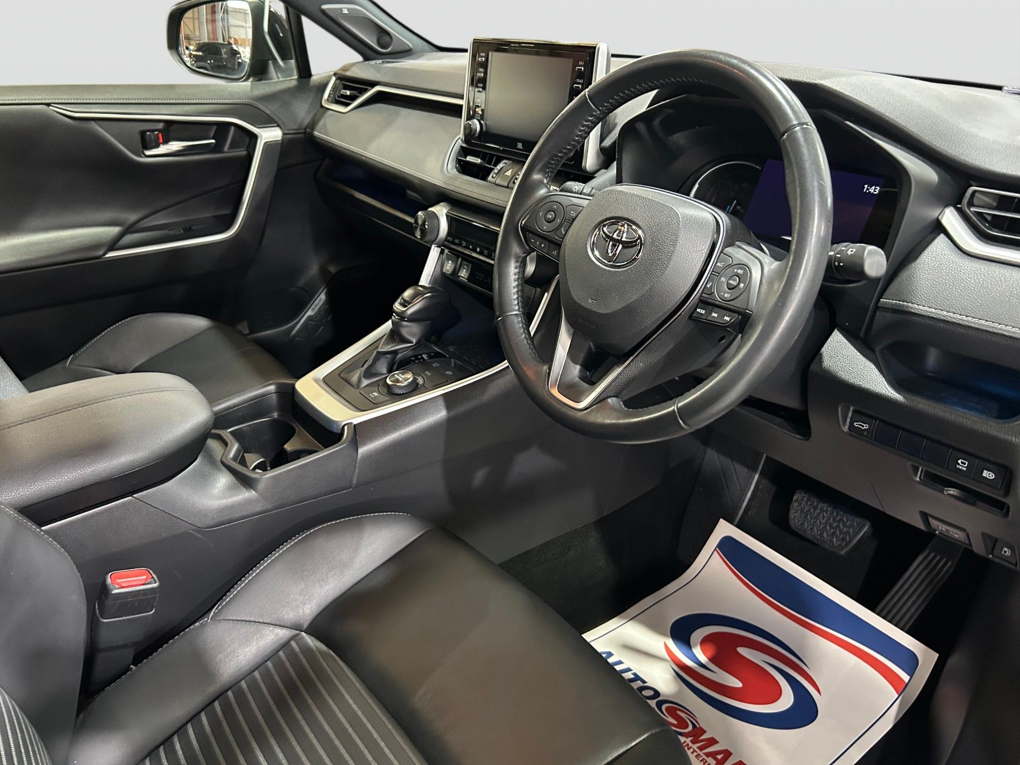 USED 2021 71 TOYOTA RAV4 2.5 VVT-h Black Edition SUV 5dr Petrol Hybrid CVT 4WD Euro 6 (s/s) (222 ps) 