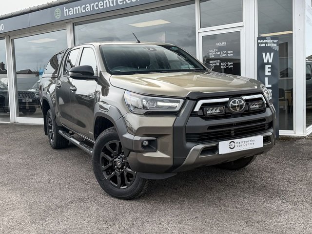 2021 71 Toyota HI-Lux 2.8 D-4D Invincible X Pickup Double Cab NO VAT 4dr Diesel Auto 4WD Euro 6 (s/s) (204 ps)