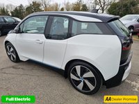 USED 2020 70 BMW I3 White 42.2kWh electric hatchback, 22,729 miles, Automatic, Sat nav, Apple CarPlay, DAB, Rear Sensors, Rear camera, 19in alloys. This 2020 BMW i3 presents an exceptional ownership proposition, having been cherished by just one owner from new and boasting remarkably low mileage for its age. As a fully electric vehicle, it offers a compelling blend of advanced technology and sustainable motoring. With a substantial 42 kWh battery, this i3 is capable of achieving up to 190 miles on a full charge, making it a practical choice for both daily commutes and longer journeys. Recharging is convenient, with a full charge at home usi