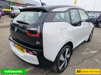 USED 2020 70 BMW I3 White 42.2kWh electric hatchback, 22,729 miles, Automatic, Sat nav, Apple CarPlay, DAB, Rear Sensors, Rear camera, 19in alloys. This 2020 BMW i3 presents an exceptional ownership proposition, having been cherished by just one owner from new and boasting remarkably low mileage for its age. As a fully electric vehicle, it offers a compelling blend of advanced technology and sustainable motoring. With a substantial 42 kWh battery, this i3 is capable of achieving up to 190 miles on a full charge, making it a practical choice for both daily commutes and longer journeys. Recharging is convenient, with a full charge at home usi