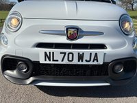 USED 2020 70 ABARTH 595 HATCHBACK SPECIAL EDITION 1.4 T-Jet Turismo 70th Hatchback 3dr Petrol Manual Euro 6 (165 bhp) LOVELY LOW MILES WITH 4 SERVICES CARRIED OUT , 2 KEYS GREAT SPEC AND COLOUR FULL LEATHER INTERIOR.