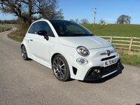 USED 2020 70 ABARTH 595 HATCHBACK SPECIAL EDITION 1.4 T-Jet Turismo 70th Hatchback 3dr Petrol Manual Euro 6 (165 bhp) LOVELY LOW MILES WITH 4 SERVICES CARRIED OUT , 2 KEYS GREAT SPEC AND COLOUR FULL LEATHER INTERIOR.