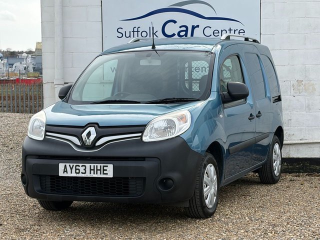 2013 63 Renault Kangoo 1.5 ML19 dCi eco2 Panel Van 5dr Diesel Manual FWD L2 H1 (s/s) (112 g/km, 75 bhp)