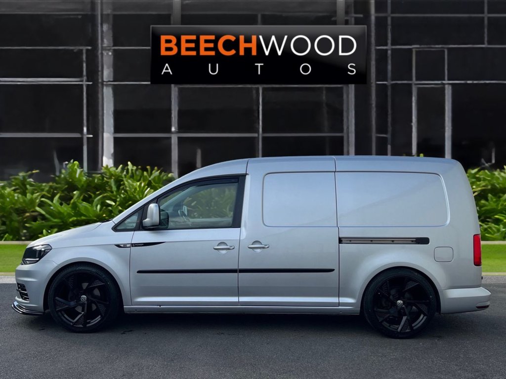 USED 2015 65 VOLKSWAGEN CADDY MAXI 1.6 TDI C20 CR Trendline Panel Van 6dr Diesel DSG LWB Euro 5 (102 ps) **REAR BED CONVERSION**
