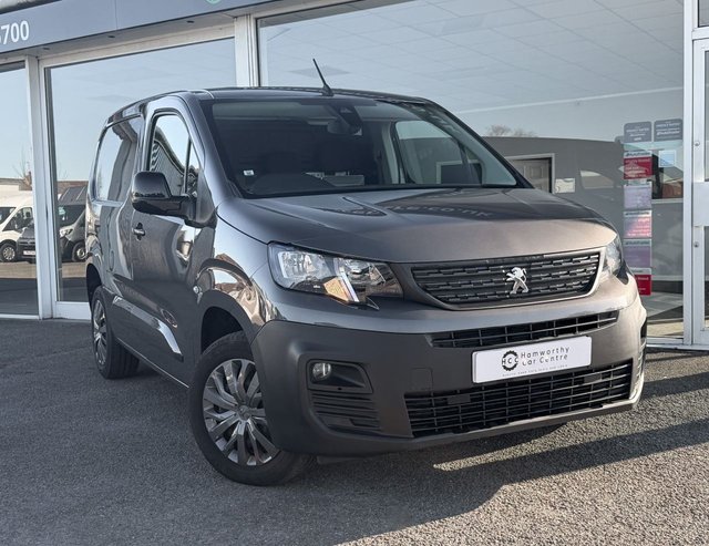 2023 23 Peugeot Partner 1.5 BlueHDi 1000 Asphalt Premium + Standard Panel Van 5dr Diesel Manual SWB Euro 6 (s/s) (100 bhp)
