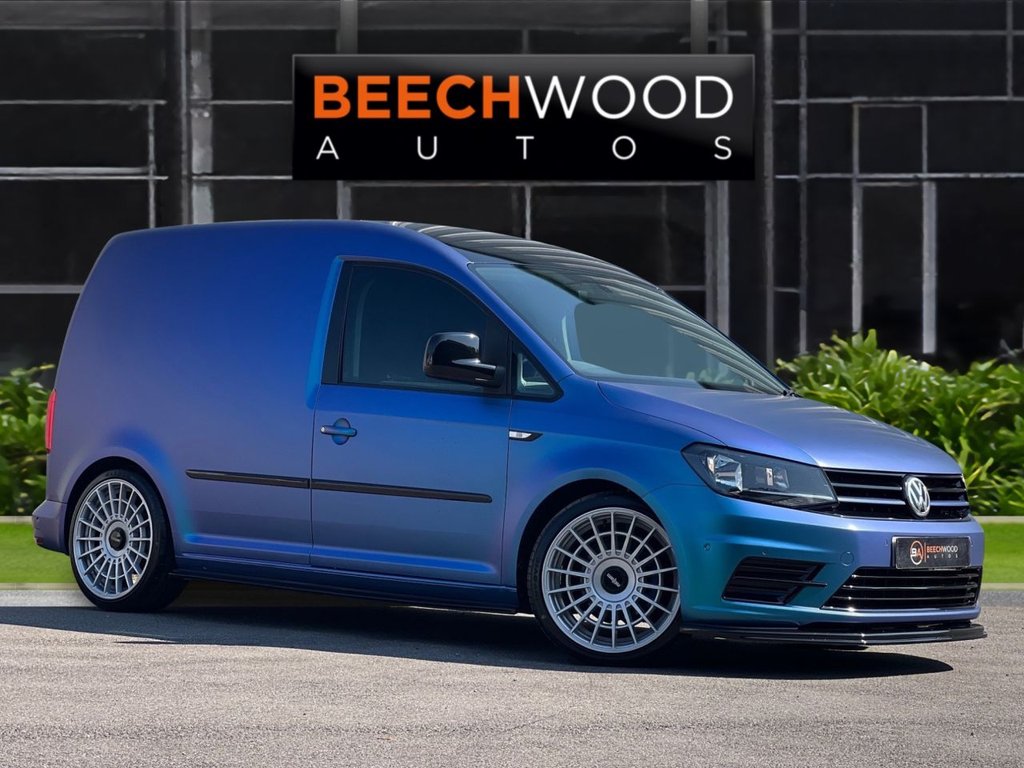 USED 2018 18 VOLKSWAGEN CADDY 2.0 TDI C20 BlueMotion Tech Trendline Panel Van 5dr Diesel Manual SWB Euro 6 (s/s) (102 ps) *HEATED SEATS*