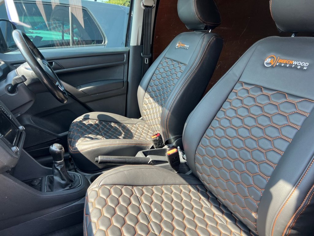 USED 2018 18 VOLKSWAGEN CADDY 2.0 TDI C20 BlueMotion Tech Trendline Panel Van 5dr Diesel Manual SWB Euro 6 (s/s) (102 ps) *HEATED SEATS*