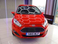 USED 2015 15 FORD FIESTA 1.25 Zetec Hatchback 3dr Petrol Manual Euro 6 (82 ps) AWARD WINNING DEALERSHIP