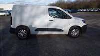 USED 2020 20 PEUGEOT PARTNER White 1.5 BlueHDi Euro 6 panel van, 44,000 miles, ULEZ compliant, 5-Speed manual, A/C, Bluetooth, Cruise, DAB, Rear sensors. No VAT! Boasting exceptionally low mileage for its age, this 2020 Peugeot Partner presents a superb opportunity for discerning buyers.  This one owner vehicle has covered just 44,000 miles and benefits from a full service history, with its last service completed on 2025-12-04 at 43,323 miles.  The Professional trim level, featuring the 1.5 BlueHDi 1000 engine, is a Euro 6 compliant diesel model.  For your peace of mind, it will be supplied with a 12 month MOT upon purchase.  This Peugeot Partner is equi