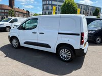 USED 2020 20 PEUGEOT PARTNER White 1.5 BlueHDi Euro 6 panel van, 44,000 miles, ULEZ compliant, 5-Speed manual, A/C, Bluetooth, Cruise, DAB, Rear sensors. Plus VAT @ 20%! Boasting exceptionally low mileage for its age, this 2020 Peugeot Partner presents a superb opportunity for discerning buyers.  This one owner vehicle has covered just 44,000 miles and benefits from a full service history, with its last service completed on 2025-12-04 at 43,323 miles.  The Professional trim level, featuring the 1.5 BlueHDi 1000 engine, is a Euro 6 compliant diesel model.  For your peace of mind, it will be supplied with a 12 month MOT upon purchase.  This Peugeot Partner is equi