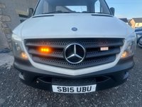 USED 2015 15 MERCEDES-BENZ SPRINTER 313 CDI 129BHP RECOVERY TRUCK Winch & Beacons Ready To Work