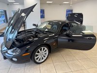 USED 2005 05 JAGUAR XK8 4.2 Coupe 2dr Petrol Automatic (284 g/km, 300 bhp) BLACK LEATHER, AIR CONDITIONING, 19&rdquo; ALLOY WHEELS, FRONT ARM REST, HEATED FRONT SEATS, MULTI FUNCTION STEERING WHEEL, HEATED FRONT SCREEN, REAR PARKING SENSORS, RADIO/C.D,