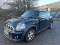 USED 2012 12 MINI HATCH 1.6 One Hatchback 3dr Petrol Manual Euro 5 (98 ps) * TRADE SALE | SOLD AS SEEN *