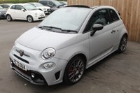 USED 2023 73 ABARTH 695C 1.4 T-Jet Turismo Cabrio 2dr Petrol Manual Euro 6 (180 bhp) COMPOVOLO GREY---MONZA EXHAUST---BLACK LEATHER