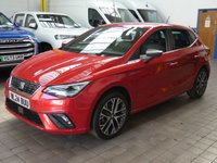 USED 2024 24 SEAT IBIZA 1.0 TSI XCELLENCE Hatchback 5dr Petrol Manual Euro 6 (s/s) (115 ps) SAT NAV CARPLAY PART LEATHER INTERIOR CRUISE CONTROL PARKING SENSOR 2 OWNERS SERVICE HISTORY WARRANTY