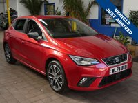 USED 2024 24 SEAT IBIZA 1.0 TSI XCELLENCE Hatchback 5dr Petrol Manual Euro 6 (s/s) (115 ps) SAT NAV CARPLAY PART LEATHER INTERIOR CRUISE CONTROL PARKING SENSOR 2 OWNERS SERVICE HISTORY WARRANTY