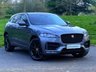 USED 2017 17 JAGUAR F-PACE 2.0 D180 R-SPORT TW0-TONE LEATHER SAT NAV CAMERA SENSOR SUV 5DR DIESEL AUTO AWD EURO 6 (S/S) (180 PS) TWO-TONE HEATED LEATER SEATS