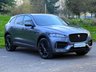 USED 2017 17 JAGUAR F-PACE 2.0 D180 R-SPORT TW0-TONE LEATHER SAT NAV CAMERA SENSOR SUV 5DR DIESEL AUTO AWD EURO 6 (S/S) (180 PS) TWO-TONE HEATED LEATER SEATS