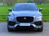 USED 2017 17 JAGUAR F-PACE 2.0 D180 R-SPORT TW0-TONE LEATHER SAT NAV CAMERA SENSOR SUV 5DR DIESEL AUTO AWD EURO 6 (S/S) (180 PS) TWO-TONE HEATED LEATER SEATS