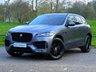 USED 2017 17 JAGUAR F-PACE 2.0 D180 R-SPORT TW0-TONE LEATHER SAT NAV CAMERA SENSOR SUV 5DR DIESEL AUTO AWD EURO 6 (S/S) (180 PS) TWO-TONE HEATED LEATER SEATS