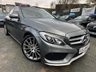 USED 2018 18 MERCEDES-BENZ C-CLASS 2.1 C220d AMG Line (Premium) Saloon 4dr Diesel G-Tronic+ Euro 6 (s/s) (170 ps) fab automatic car