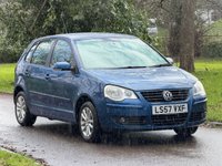 USED 2007 57 VOLKSWAGEN POLO 1.4 S Hatchback 5dr Petrol Manual (150 g/km, 79 bhp) 
