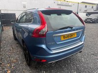 USED 2015 15 VOLVO XC60 2.0 D4 R-Design Lux Nav SUV 5dr Diesel Manual Euro 6 (s/s) (181 ps) **RDesign Bodykit - Volvo Comfort Pack - &pound;35 Road Tax**