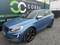 USED 2015 15 VOLVO XC60 2.0 D4 R-Design Lux Nav SUV 5dr Diesel Manual Euro 6 (s/s) (181 ps) **RDesign Bodykit - Volvo Comfort Pack - &pound;35 Road Tax**