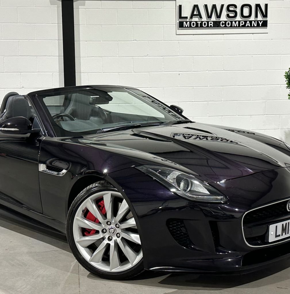 USED 2014 14 JAGUAR F-TYPE 5.0 V8 S Convertible 2dr Petrol Auto Euro 5 (s/s) (495 ps) 