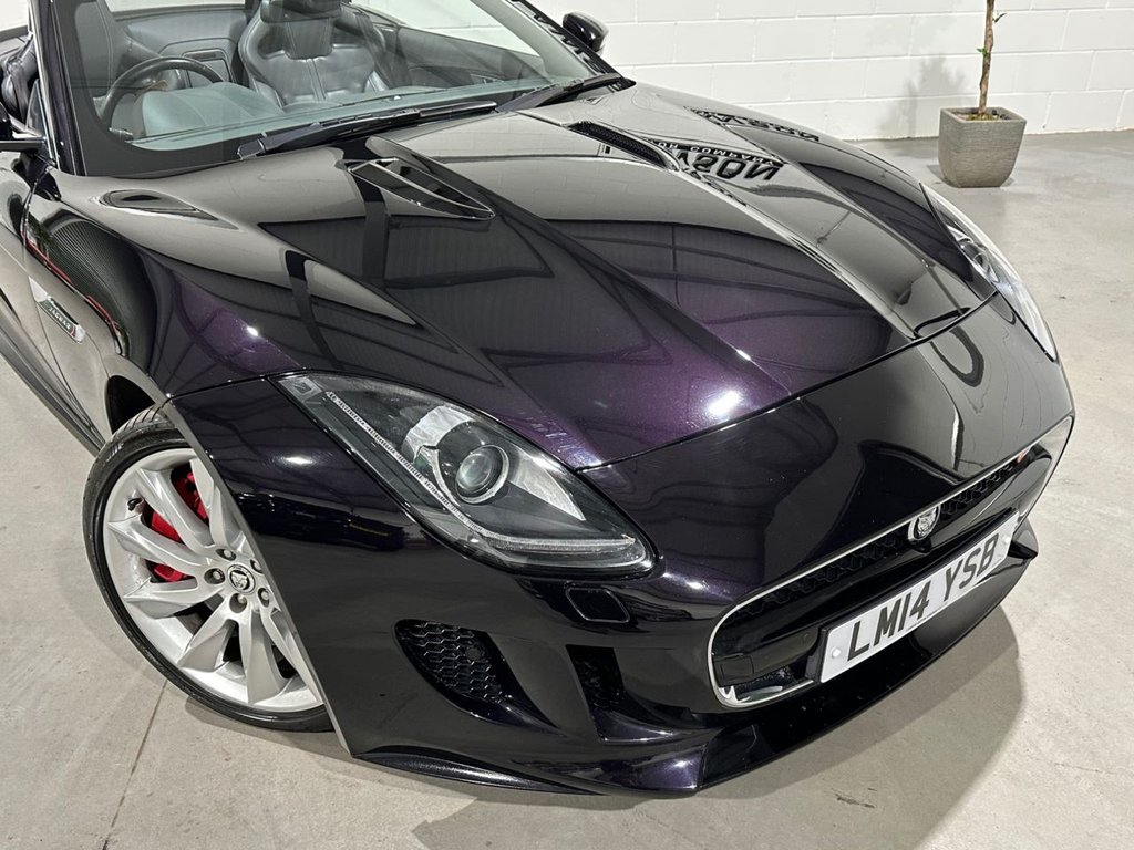 USED 2014 14 JAGUAR F-TYPE 5.0 V8 S Convertible 2dr Petrol Auto Euro 5 (s/s) (495 ps) 