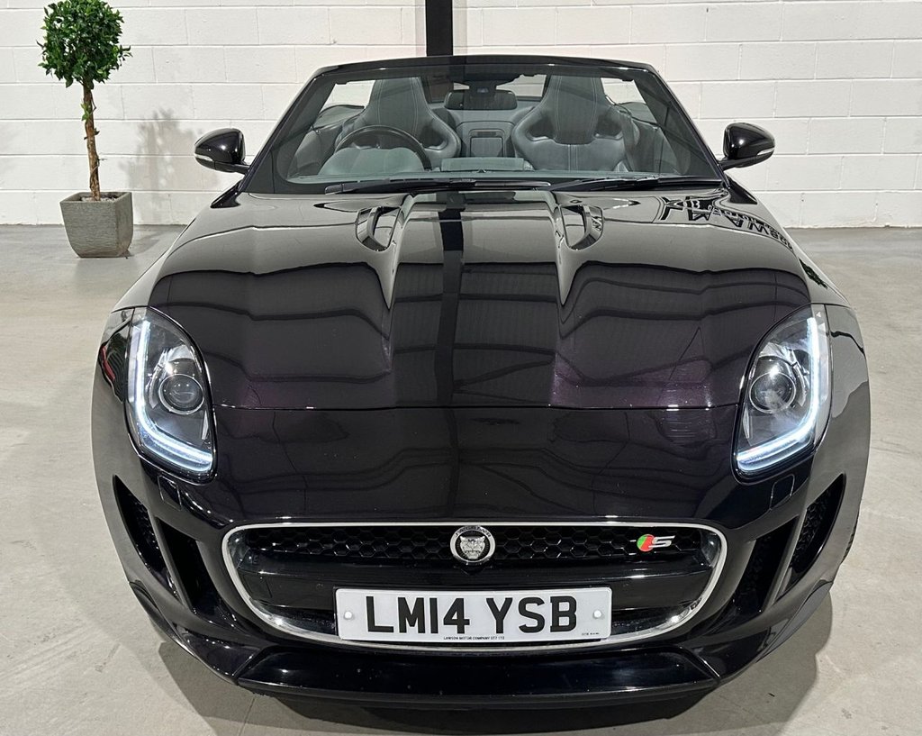 USED 2014 14 JAGUAR F-TYPE 5.0 V8 S Convertible 2dr Petrol Auto Euro 5 (s/s) (495 ps) 