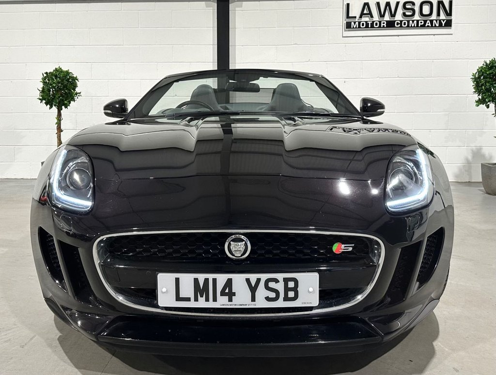 USED 2014 14 JAGUAR F-TYPE 5.0 V8 S Convertible 2dr Petrol Auto Euro 5 (s/s) (495 ps) 
