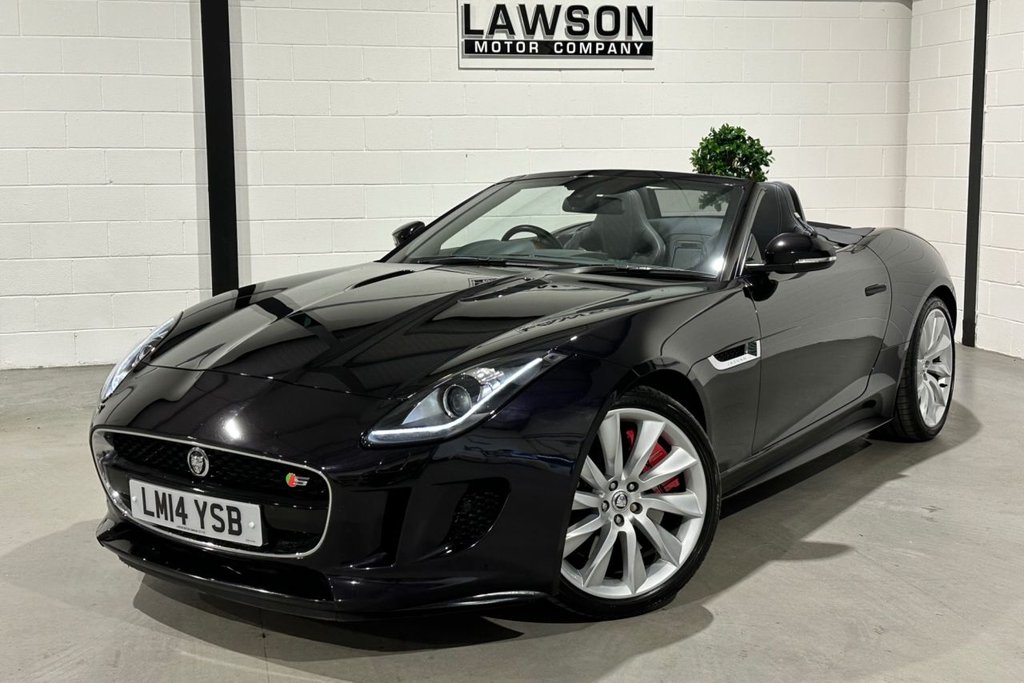 USED 2014 14 JAGUAR F-TYPE 5.0 V8 S Convertible 2dr Petrol Auto Euro 5 (s/s) (495 ps) 