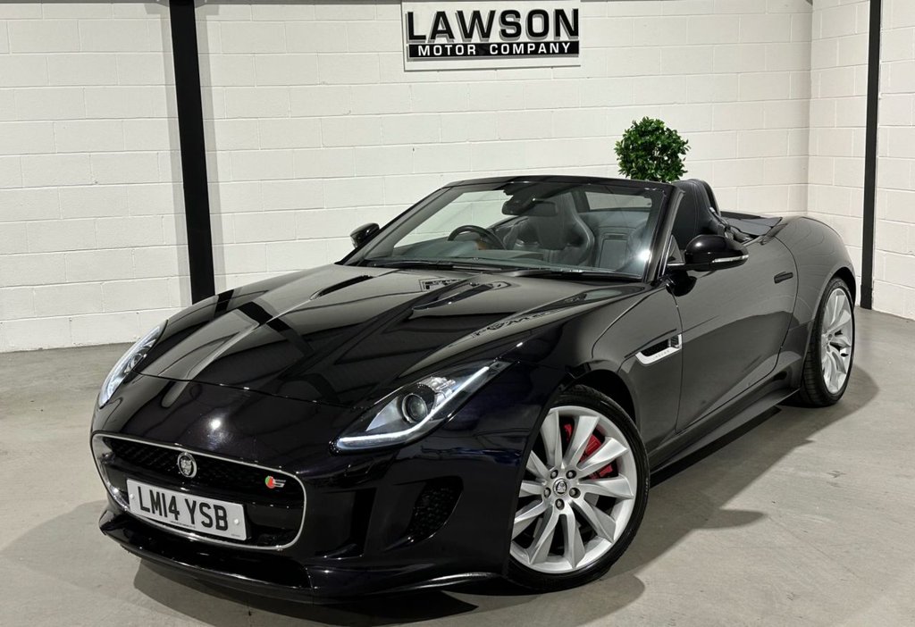 USED 2014 14 JAGUAR F-TYPE 5.0 V8 S Convertible 2dr Petrol Auto Euro 5 (s/s) (495 ps) 