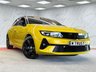USED 2022 72 VAUXHALL ASTRA 1.2 Turbo GS Line Hatchback 5dr Petrol Manual Euro 6 (s/s) (130 ps) 2 KEYS, NEW SHAPE, NAV