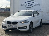 USED 2016 66 BMW 2 SERIES 1.5 218i Sport Coupe 2dr Petrol Manual Euro 6 (s/s) (136 ps) www.suffolkcarcentre.co.uk - Located at Lowestoft