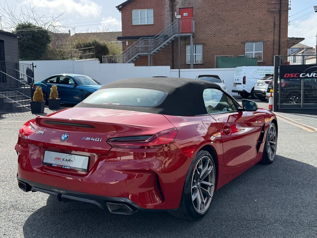 USED 2019 BMW Z4 3.0 M40i Convertible 2dr Petrol Auto sDrive Euro 6 (s/s) (340 ps) TECHNOLOGY PACK & COMFORT PACK