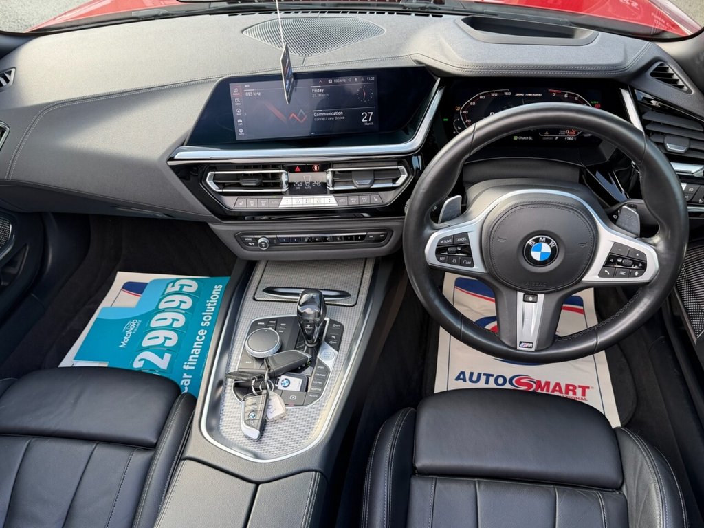 USED 2019 BMW Z4 3.0 M40i Convertible 2dr Petrol Auto sDrive Euro 6 (s/s) (340 ps) TECHNOLOGY PACK & COMFORT PACK