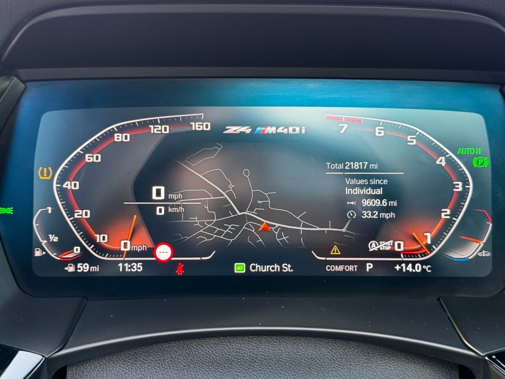 USED 2019 BMW Z4 3.0 M40i Convertible 2dr Petrol Auto sDrive Euro 6 (s/s) (340 ps) TECHNOLOGY PACK & COMFORT PACK