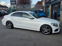 USED 2015 15 MERCEDES-BENZ C-CLASS 2.1 C220 BlueTEC AMG Line Saloon 4dr Diesel G-Tronic+ Euro 6 (s/s) (170 ps) RAC PLATINUM WARRANTY INCLUDED DAB