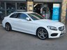 USED 2015 15 MERCEDES-BENZ C-CLASS 2.1 C220 BlueTEC AMG Line Saloon 4dr Diesel G-Tronic+ Euro 6 (s/s) (170 ps) RAC PLATINUM WARRANTY INCLUDED DAB