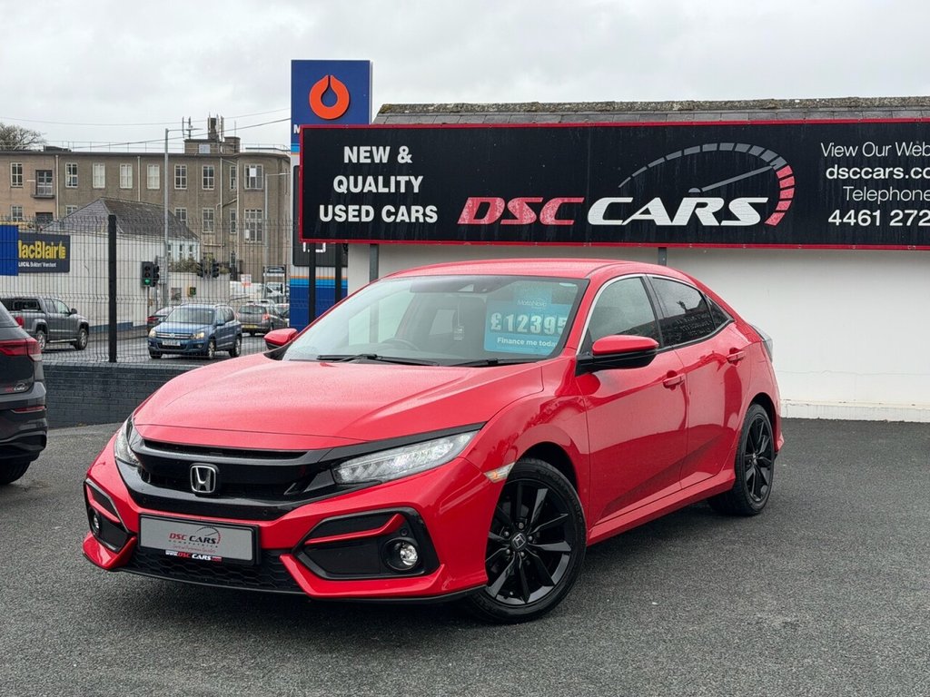 USED 2020 70 HONDA CIVIC 1.0 VTEC Turbo SR Hatchback 5dr Petrol Manual Euro 6 (s/s) (126 ps) GREAT SPEC,LOW RUNNING COSTS